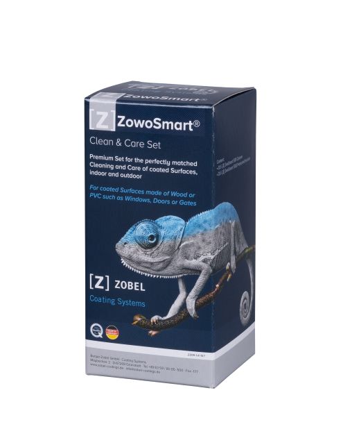 Kit for maintenance of surfaces lacquered with ZowoSmart