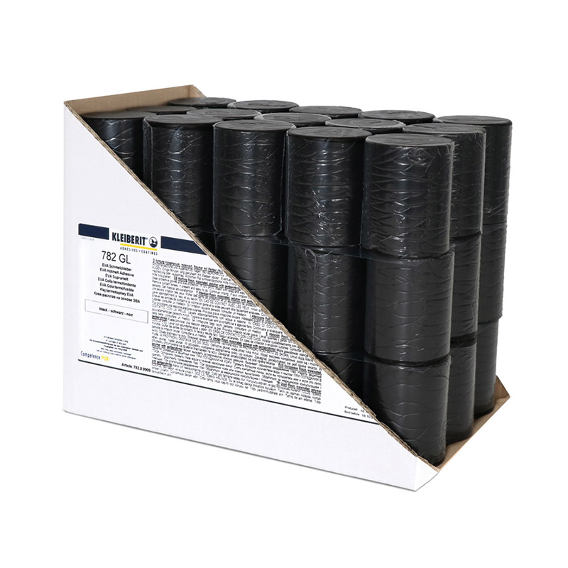 782.0  EVA Hotmelt cartridges for Edgebanding- BLACK - Holzher machines (45pcs/box)