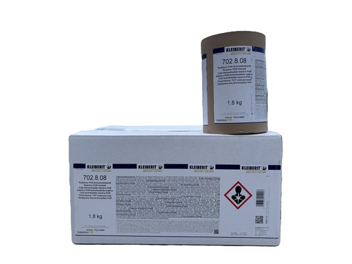 702.8 Adeziv hotmelt pentru caserare profile interioare - 10.8 Kg (6 x 1,8kg /bags)